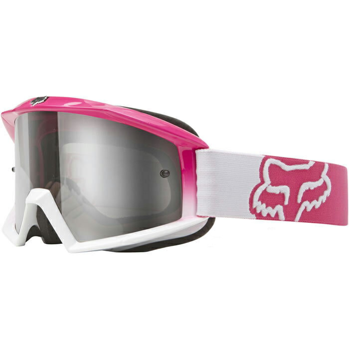 【FOX】2012 MAIN YOUTH GOGGLE フォックス メインユース(子供用)ゴーグル ピンク/ホワイト フェード