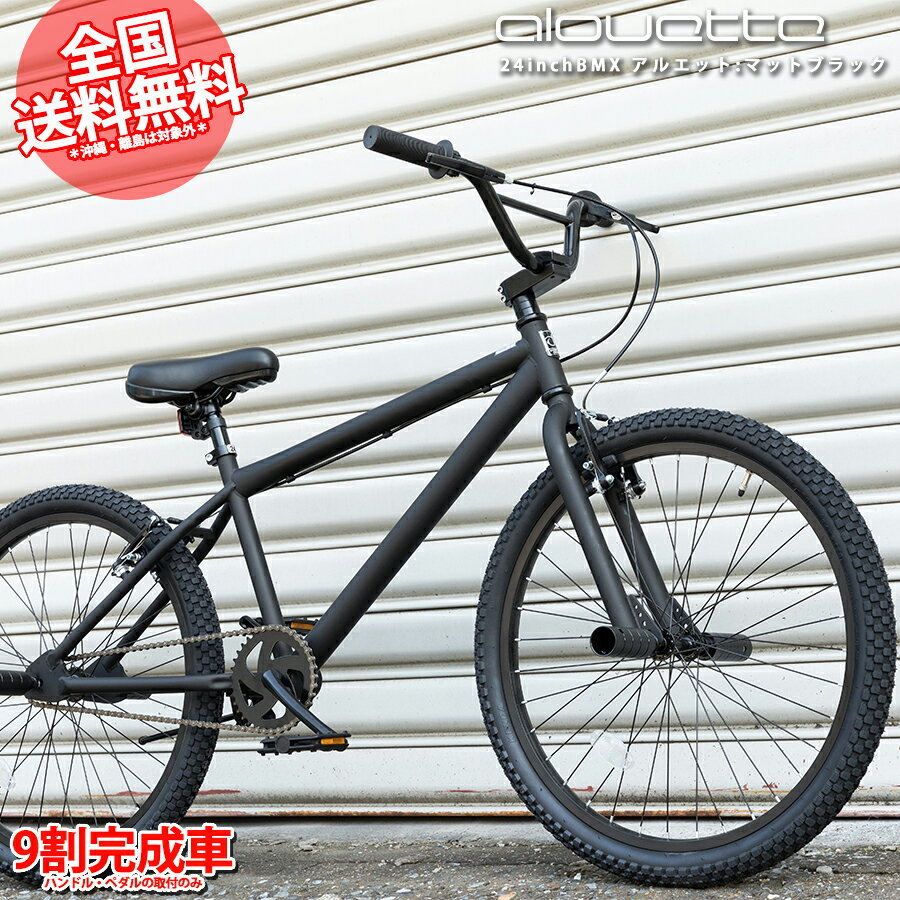 alouette BMX 24インチ 8割完成車 ストリート フラットランド アルエット