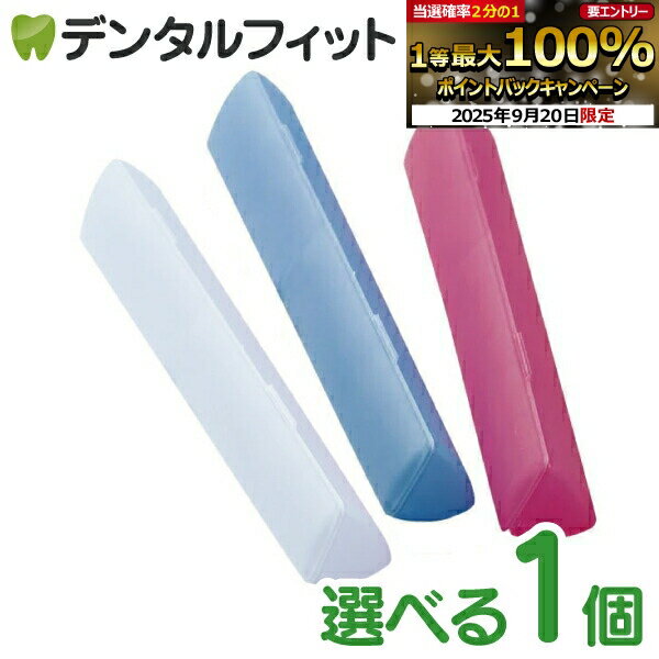 【★エントリー＆店内3点購入でP10倍(9/19 20___00-9/24 1___59迄)】スケーラーケース・<strong>歯ブラシケース</strong>「トライアングル」 1個 ※選べる3色