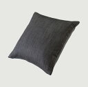 ジョルニクッションカバー【40×40cm】チャコールグレー×紺 CU-2800-04