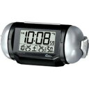 SEIKO セイコー 大音量目ざまし時置計 電波時計 Super RAIDEN スーパーライデン NR523K 黒メタリック塗装 セイコー時計 めざまし時計 目ざまし時計 電波目覚し時計