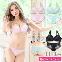ブラジャー ショーツ セット 下厚パッド 総 レース ブラジャー & フルバック ショーツ | 下着 レディース セット ランジェリー セクシー ランジェリー ブラ セット ブラ ショーツ セット 上下セット