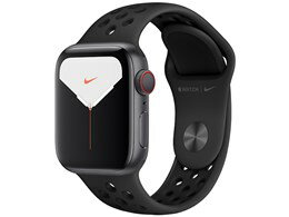 ★アップル / APPLE Apple Watch Nike Series 5 GPS+Cellularモデル 40mm MX3D2J/A [アンスラサイト/ブラックNikeスポーツバンド]【送料無料】