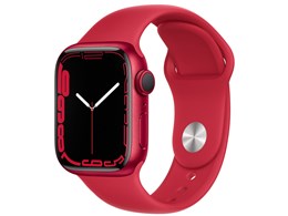 ★アップル / APPLE Apple Watch Series 7 GPSモデル 41mm MKN23J/A [(PRODUCT)REDスポーツバンド]【送料無料】