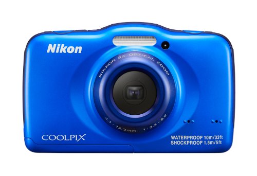 Nikon デジタルカメラ S32 防水 1300万画素 ブルー S32BL Nikon デジタルカメラ S32 防水 1300万画素 ブルー S32BL