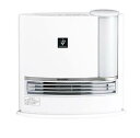 シャープ 加湿セラミックファンヒーター プラズマクラスター搭載 ホワイト HX-E120-W【ラッピング不可】【MC】