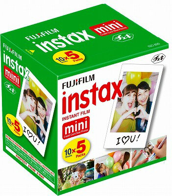 FUJIFILM インスタントカメラ チェキ用フィルム 50枚入 INSTAX MINI …...:d-shop1one:10129549