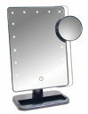 LED20個 + 5倍拡大鏡付スタンドミラー 【お姫様ミラー KTL800XT】