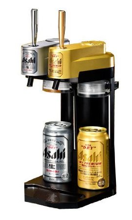 ビールサーバー 家庭用　アサヒビール　Wコック缶サーバー...:d-shop1one:10130574