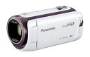 【ポイント5倍　エントリーで店内全商品対象　7/22 10：00-7/25　09：59】Panasonic HDビデオカメラ W570M ワイプ撮り 90倍ズー...