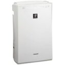シャープ 空気清浄機 プラズマクラスター搭載 ホワイト FU-E51-W