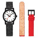 【クーポン利用で20%OFF】essence エッセンス フェルト MS1.32110.LH MONDAINE モンディーン スイス国鉄時計 ユニセックス男女兼用 国内正規品 送料無料 ブランド