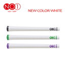 NO1GRIP ナンバーワングリップ 48シリーズ WHITE(ホワイト) ゴルフ ウッド・アイアン用 太さ:やや太め