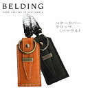 ベルディング BELDING パターキャッチャー パターカバークリップ(HBPC-000001/000002) 牛革使用 箱付き TYPE-BUCKLE