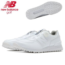 ニューバランス new balanceゴルフシューズ スパイクレス ボア ホワイト<strong>574</strong> <strong>v3</strong> SL BOA(R) F UGBS<strong>574</strong>F