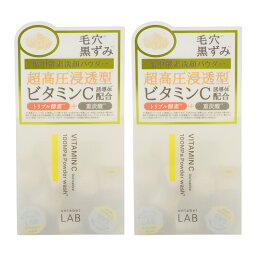 [2個セット]unlabel <strong>アンレーベル</strong> ラボ V　パウダーウォッシュ　0.4g×30個　LAB V<strong>酵素洗顔</strong>パウダー 0.4g×30個 洗顔 毛穴 黒ずみ 角質 ビタミンC誘導体 濃密泡 ジェイピーエスラボ JPS LABO