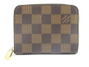 LOUIS VUITTON ルイ・ヴィトン サイフ・小物 ジッピーコインパース 小銭入れ ダミエ N63070 【413】 【中古】【大黒屋】