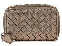 BOTTEGA VENETA ボッテガ・ヴェネタ イントレチャート コインケース ゴールド レザー 2120500127774 【432】 【中古】【大黒屋】