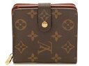 LOUIS VUITTON ルイヴィトン コンパクト・ジップ モノグラム M61667 二つ折り財布【432】2120500144597 【中古】【大黒屋】