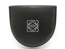 LOEWE ロエベ コインケース 小銭入れ ブラック カーフ【473】 【中古】【大黒屋】