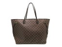 【送料無料】LOUIS VUITTON ルイヴィトン バッグ トートバッグ ネヴァーフルGM ダミエ N51106 【437】【中古】【大黒屋】