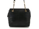 【送料無料】CHANEL シャネル トリプルココチェーンショルダー キャビア 【435】【中古】【大黒屋】