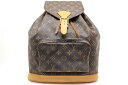 【送料無料】LOUIS VUITTON ルイヴィトン リュックサック モンスリ モノグラム M51135【200】【中古】【大黒屋】