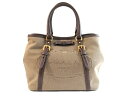 PRADA プラダ バッグ 2wayショルダー ショルダーバッグ キャンバス/カーフ BN1841 【432】【中古】【大黒屋】
