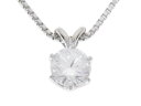JEWELRY ノンブランドジュエリー ダイヤモンド ネックレス 一粒ジュエリー PT850 D0.538 3.5g【433】【中古】【大黒屋】