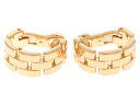 【送料無料】Cartier カルティエ パンテール ピアス YG イエローゴールド 14.2g 【432】【中古】【大黒屋】