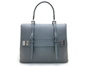 【送料無料】PRADA プラダ 2wayショルダー 型押し グレー BN2789 【432】【中古】【大黒屋】