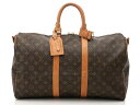 LOUIS VUITTON ルイヴィトン バッグ キーポル・バンドリエール45 ボストンバッグ モノグラム M41418【437】【中古】【大黒屋】