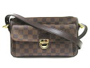 【送料無料】LOUIS VUITTON ルイ・ヴィトン ラヴェッロGM ダミエ ショルダーバッグ N60006【413】【中古】【大黒屋】