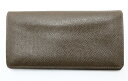 LOUIS VUITTON サイフ・小物 ポルトフォイユ・ブラザ 長財布 タイガ アカジュー M32838 【435】【中古】【大黒屋】