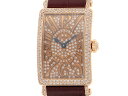【送料無料】FRANCK MULLER 時計 ロングアイランド クオーツ ダイヤ PG【430】【中古】【大黒屋】
