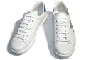 GUCCI グッチ エース テニススニーカー 603696 AYO70 9096 メンズ6 約25cm ホワイト レザー 2020年 定価¥85,800【200】【中古】【大黒屋】