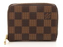 LOUIS VUITTON ルイ・ヴィトン ダミエ エベヌ ジッピー・コインパース N63070 コインケース 小銭入れ 【437】【中古】【大黒屋】