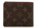 LOUIS VUITTON ルイ・ヴィトン サイフ・小物 ポルトフォイユ・ミュルティプル 財布 モノグラム hh【472】【中古】【大黒屋】