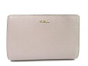 FURLA フルラ サイフ・小物 財布 二つ折り財布 ベージュ レザー 1057020【413】【中古】【大黒屋】