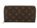 【送料無料】LOUIS VUITTON ルイ・ヴィトン サイフ・小物 長財布 ジッピー・ウォレット モノグラム フューシャ M41895 【436】【中古】【大黒屋】