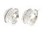 BVLGARI ブルガリ B-zero1 ピアス WGホワイトゴールド ダイヤモンド 14.2g 【471】【中古】【大黒屋】