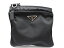 PRADA プラダ ショルダーバッグ ポシェット ナイロン ブラック 【474】【中古】【大黒屋】