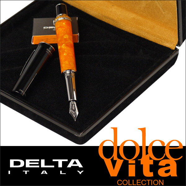 Delta デルタ◆万年筆 ドルチェビータ パピヨン Dolcevita Papillon ペン先 F　[北海道・沖縄は別途525円かかります]【mcd1207】