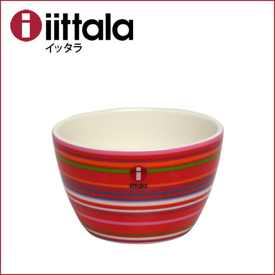 iittala イッタラ Origo(オリゴ) スナックボウル レッド 02P30Nov13イッタラマルチストライプ♪