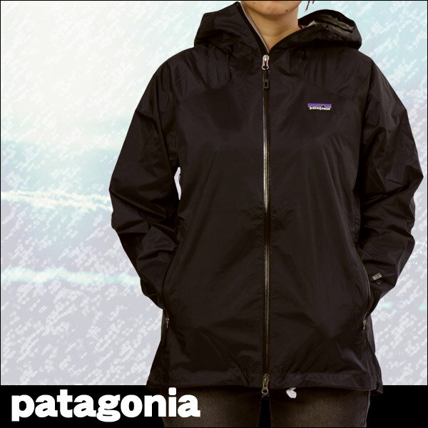 PATAGONIA◆パタゴニア ウィメンズ レインシャドー ジャケット 84483 Black【mcd1207】