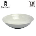 Rorstrand ロールストランド スウェディッシュグレース プレート19cm 深皿 スノーホワイト