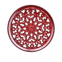 ストウブ 鍋敷 STAUB ★リリートリベット 23cm チェリー/レッド 鍋しき 北欧インテにも Lilly trivet stb6003【ギフト包装無料】【楽ギフ_包装】【楽ギフ_のし宛書】