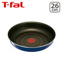 【10/6以降発送】ティファール T-fal 【直火専用(IH不可)】インジニオ・ネオ・グランブルー・プレミア フライパン26cm L61405【単品:フタと取っ手は付属しません】