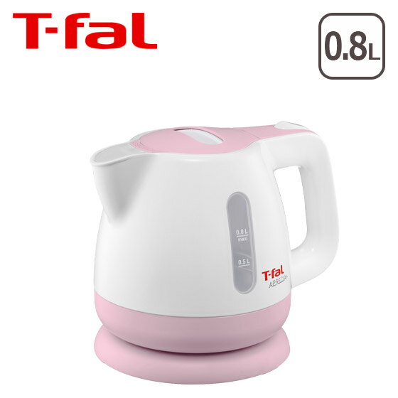 T-fal（ティファール）電気ケトル アプレシア プラス シュガーピンク 0.8L BF8…...:daily-3:10321536