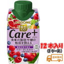 【送料無料!】 カゴメ野菜生活100 Care+ケアプラス ベリー・ざくろmix195ml×12本【野菜】【カルシウム】【セラミド】【ビタミン】【葉酸】